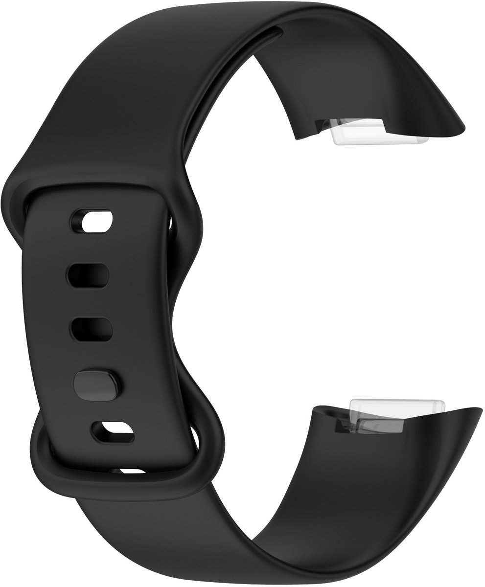 Siliconen armband voor Fitbit Charge 5 en Charge 6 M