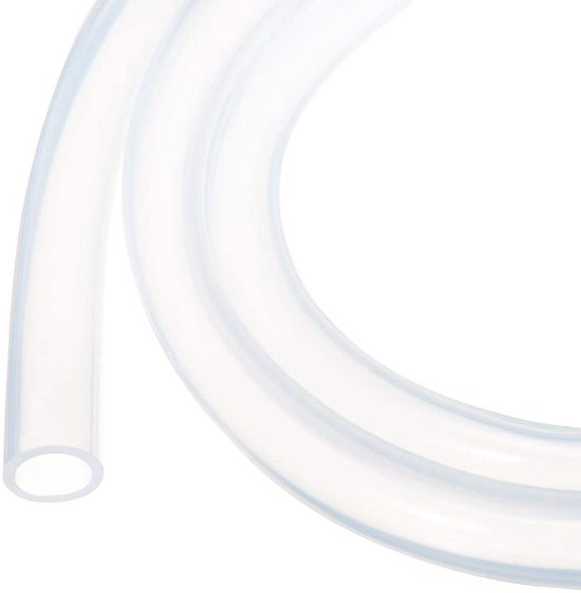 Flexibele siliconenslang 2 m, 13 mm ID, 18 mmouter diameter