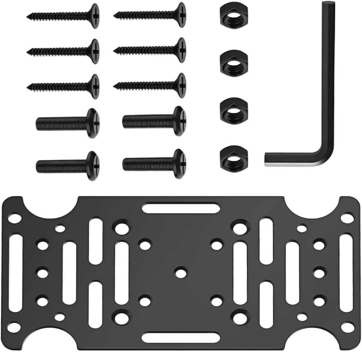 Bevestigingsbeugel Brievenbus - Brievenbushouder Paal - Brievenbus Monteren - Universele Pasvorm - 15B x 4H cm - Zilver