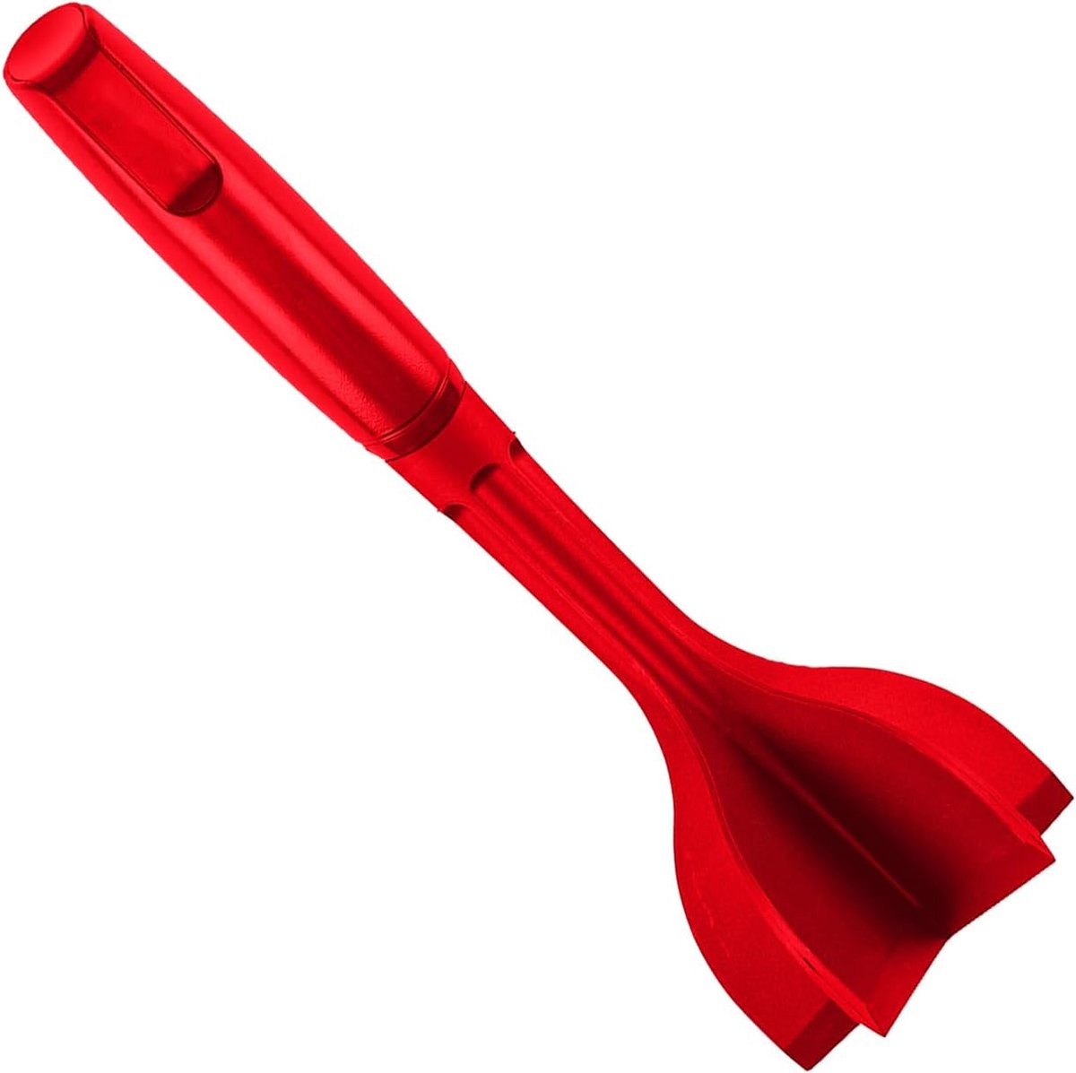 Hamburgerhakselaar - Keukengerei - Maaltijden Bereiden - Ergonomische Handgreep - 25 cm - Rood