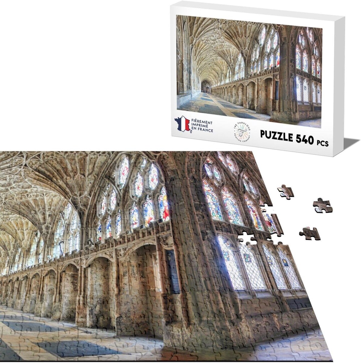 Klassieke Puzzel - Stukjes Legpuzzel - Ontspannen Hobby - Gedrukt in Frankrijk - 540 Stukjes - Meerkleurig