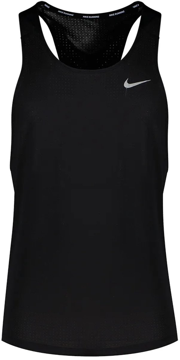 Nike Fast Mouwloos T-shirt M Man Zwart