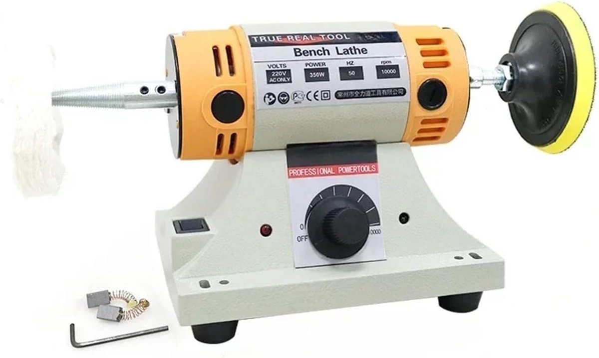 Polijstmachine - Tafel slijpmachine - Houtbewerking - Multifunctioneel - 4000 Gram - D