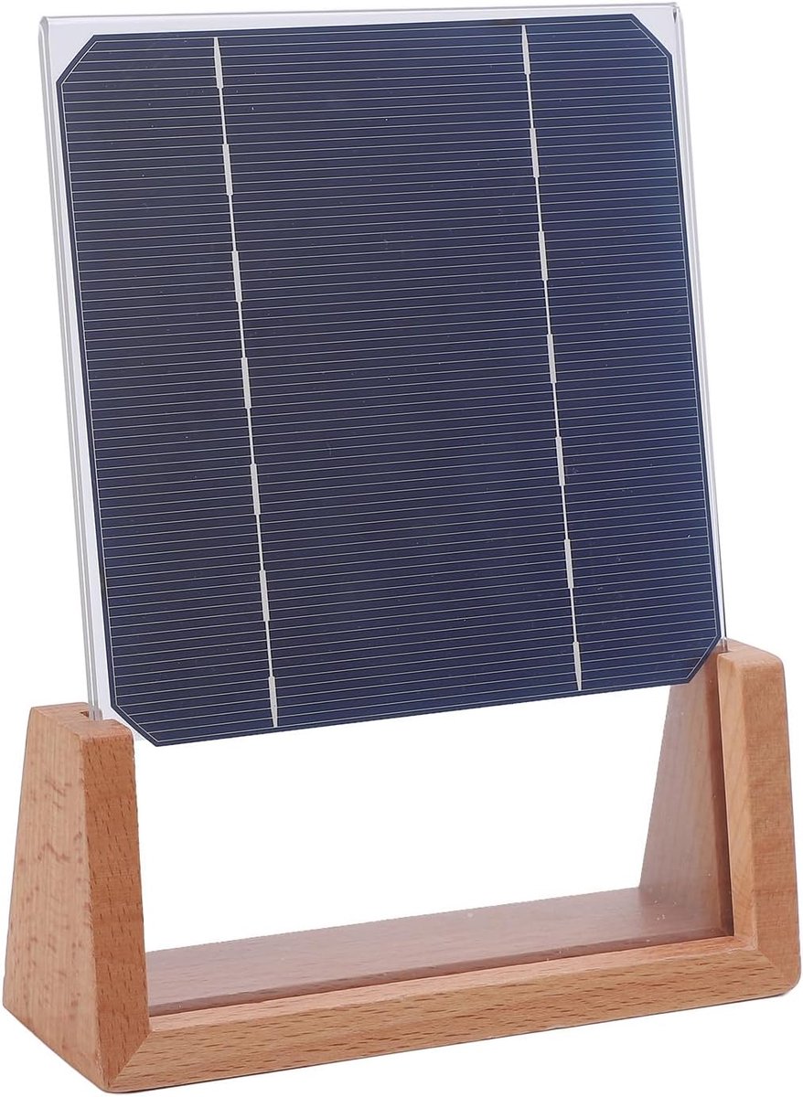 Mini Zonnepaneel - Zonnecel Module - Educatief Experiment - Hoge Conversie - 3 Watt - Zwart