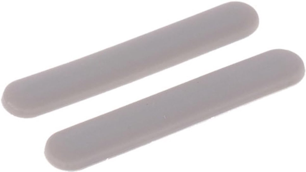 Laptop Bodemstrips - Rubberen Voetjes - Apparaat Beschermen - Op Maat Gemaakt - 3.4 cm - Zwart