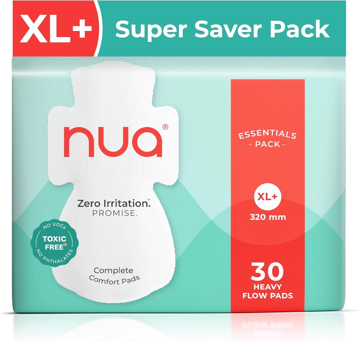 Maandverband - Inlegkruisjes - Persoonlijke hygiëne - Extra brede rug - 30 stuks - Wit