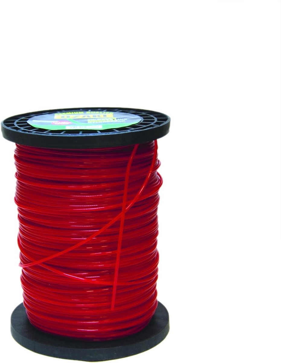 Spoel Nylon Band - Grasmaaier Draad - Gazon Onderhoud - Vierkant Profiel - 4.0 mm - Zwart