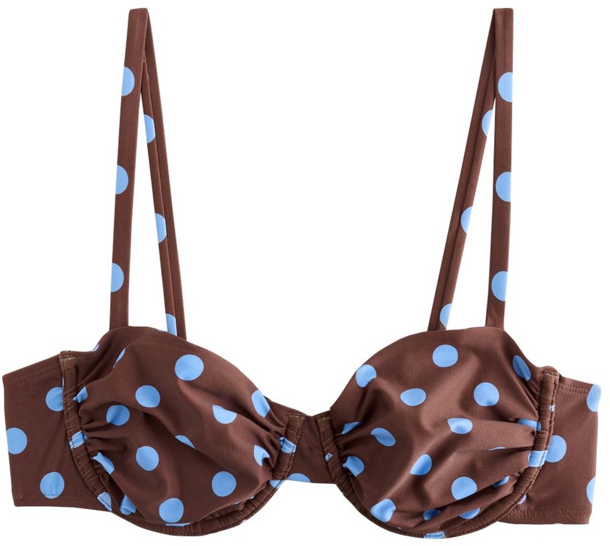 Next - Dames - Bikinitop zonder vulling, met beugel - Bruin