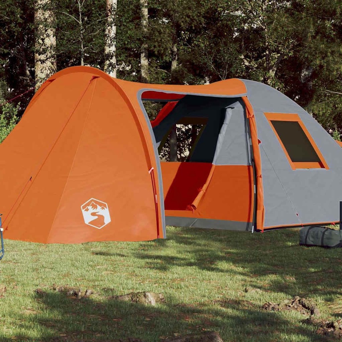 Koepeltent 4 personen - Kampeertent Outdoor - Kamperen en Reizen - Waterdicht Dubbel Dak