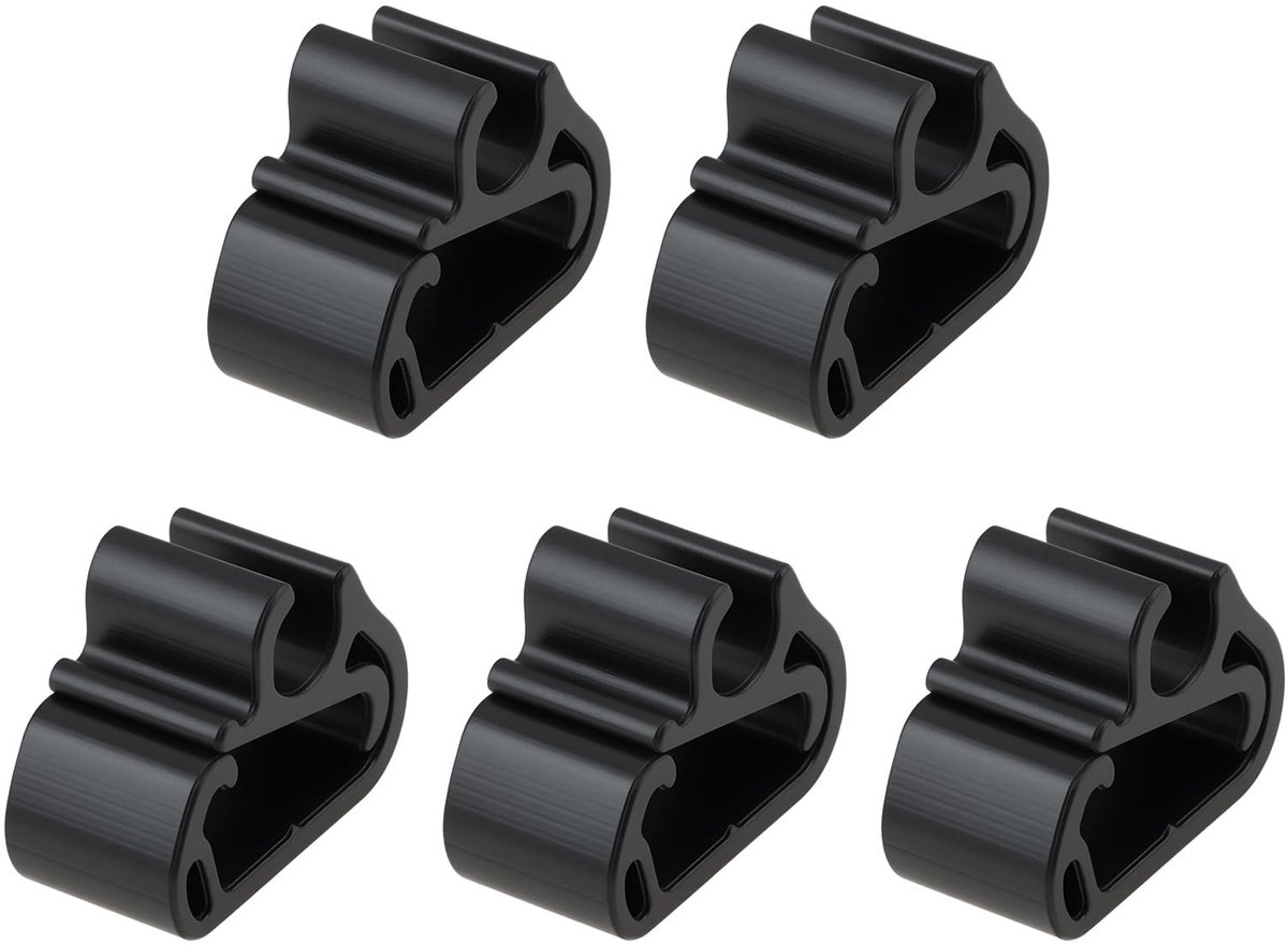Dailygoods- Wisserarm 5 Stuks - Slangklemmen - Slangklemmen RVS - Slangklemtang - Compatibel met Tesla Model 3/Y - Duurzaam ABS - Slangklem