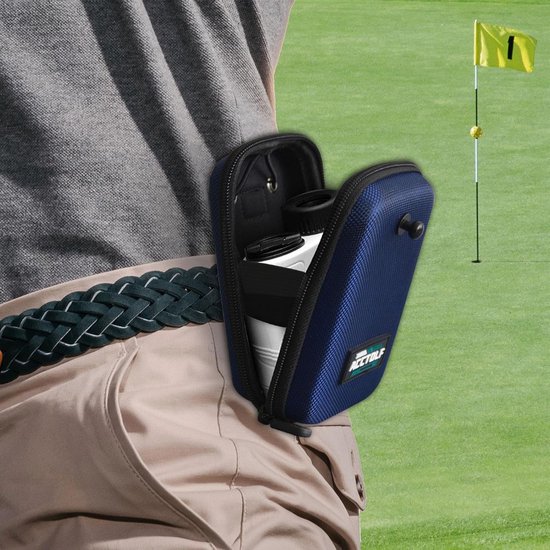 Hardcase Golf Afstandsmeter Tas Met Magnetische Sluiting 5.4x3.9x2.0 Inch Beschermende Binnenvoering Riemlus Geschikt Voor Jachtverrekijkers Dikke Draagtas Voor Veilige Opslag van Merkloos — afbeelding 3