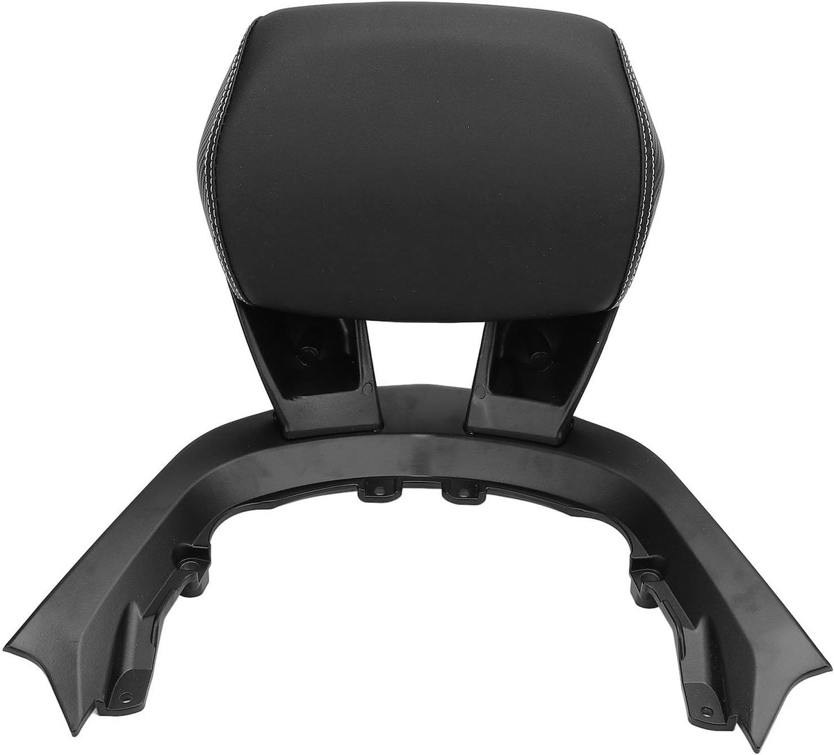 Motor Rugleuning - Passagierssteun - Comfortabel Rijden - Hoge Dichtheid Spons - 52 x 50 x 9 cm - Zwart