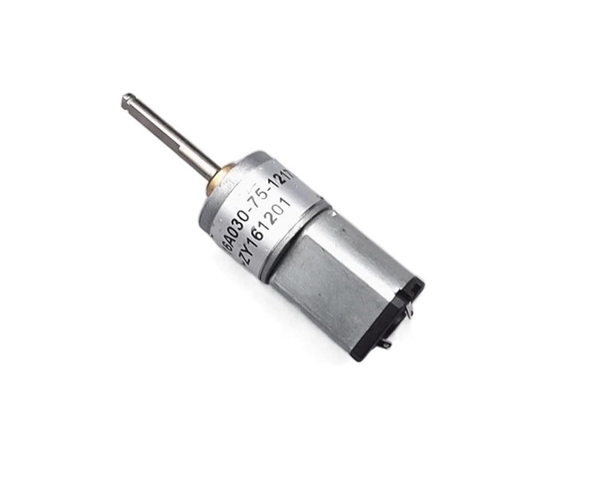 Aandrijfmotor DC - Gelijkstroommotor - Mechanische projecten - Volledig metalen transmissie - DC 6-12V - Zilver