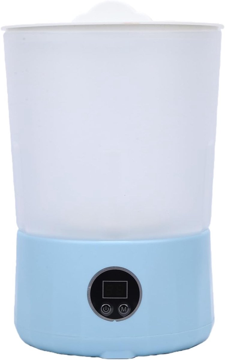 Draagbare Mini Wasmachine Persoonlijke Wasser Kleine Wasjes Draadloos Oplaadbaar Compact Formaat Wit