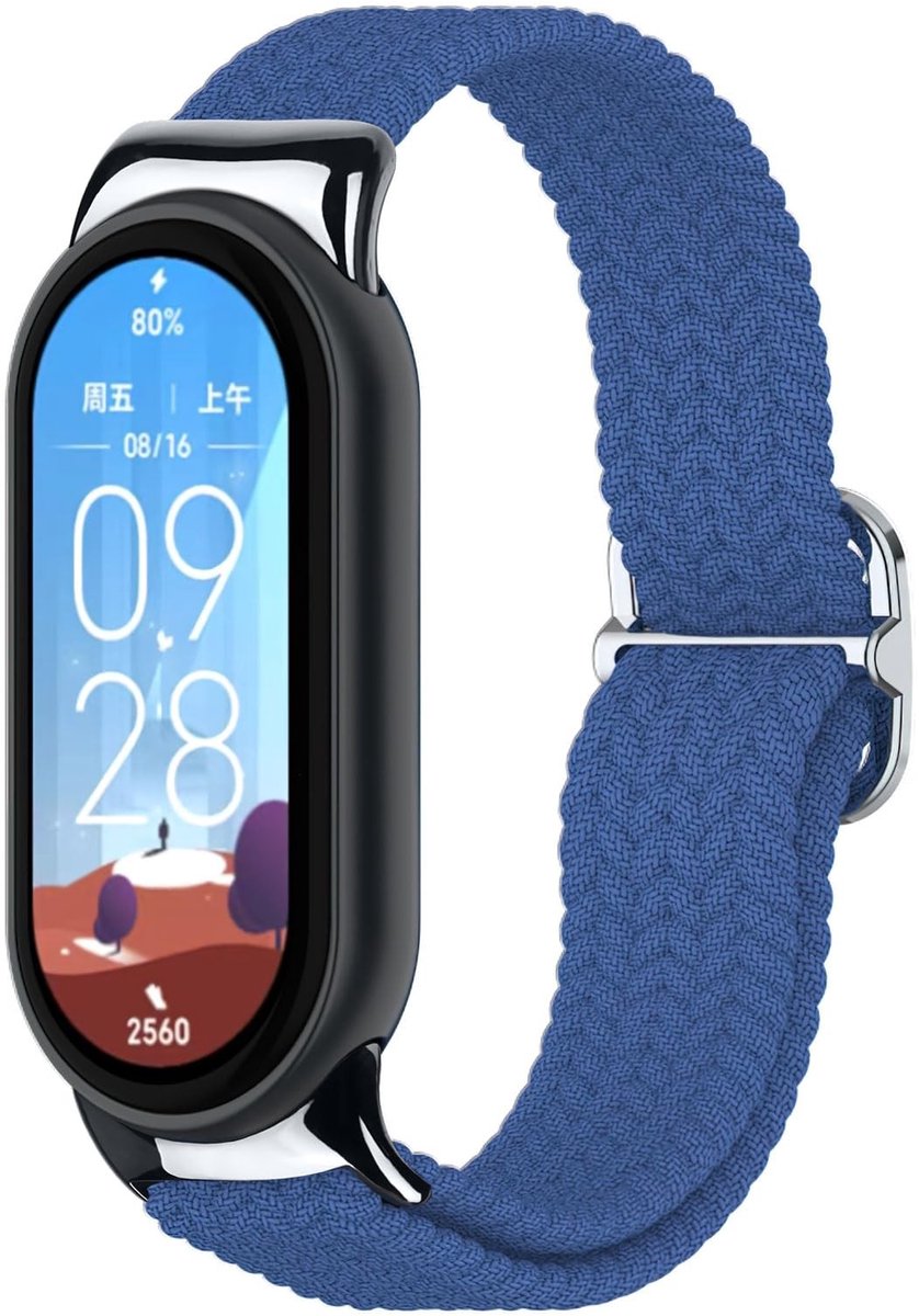 Dailygoods - Elastische Nylon Band voor Xiaomi Smart Band 8/9