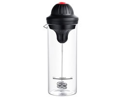Elektrische Opschuimer - Handheld Blender - Koffie Drankjes Maken - Inclusief Standaard - 300 Gram - Zwart