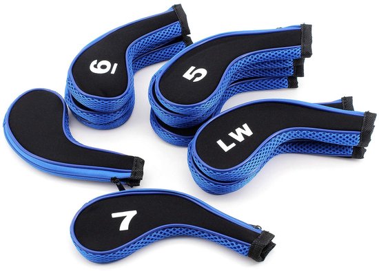 Dailygoods - 12 Stuks Golfclubkappen voor Putter - Bescherming voor Golfclubs van Dailygoods — afbeelding 3