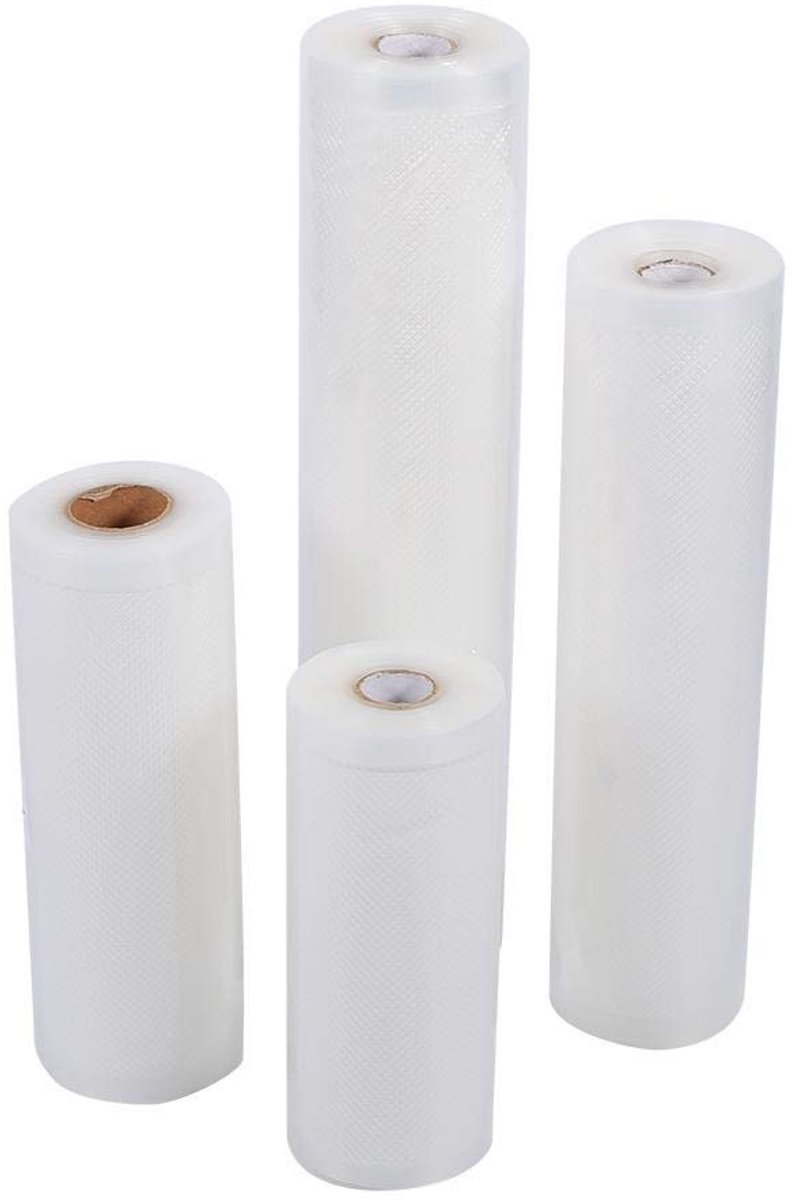 500 cm Vacuümverpakkingsrollen voor Commerciële Voedselopslag en Sous Vide-koken (25x500cm)