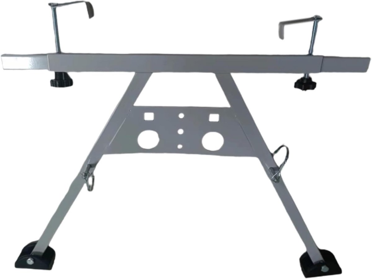 Ladder Stabilisator - Ladder Steun - Veilig Werken - Robuuste Constructie - 31 cm Breed - Zilverkleurig