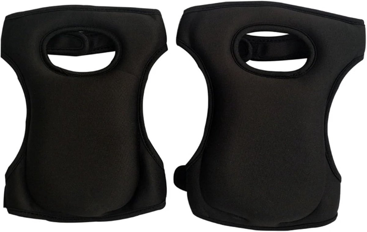 Kniebeschermers Tuin - Tuin Kussens - Comfortabel Werken - Dubbele Laag Schuim - 2 Stuks - Zwart