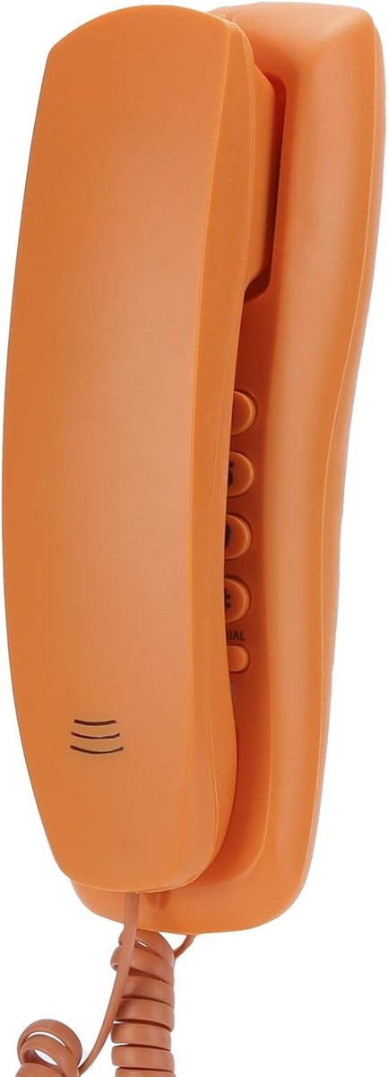 Bureautelefoon met Snoer - Vaste Telefoon - Thuiskantoor Bellen - Lichtgewicht ABS Materiaal - 22 x 8 x 7 cm