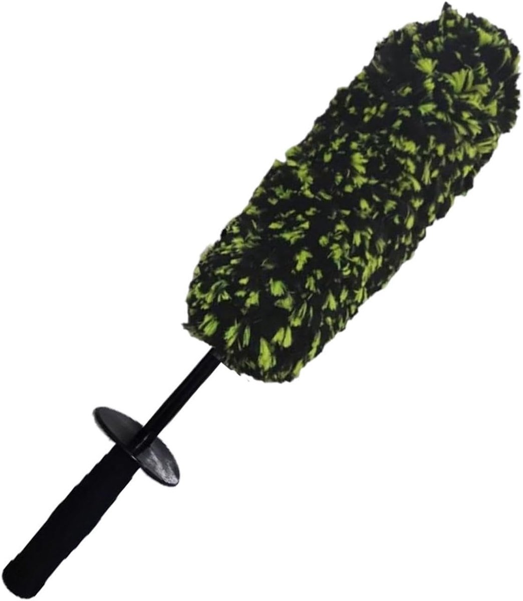 Velgenborstel Lange Steel - Wiel Reiniger - Auto Exterieur Reinigen - Diepe Reiniging Spaken - 48 cm - Niet gespecificeerd