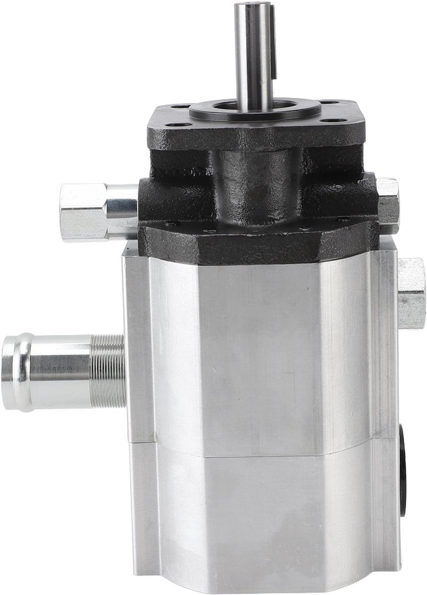 Hydraulische Houtsplijterpomp - Houtkliever Pomp - Brandhout Maken - Tweetraps Pompsysteem - 16 GPM - Aluminium