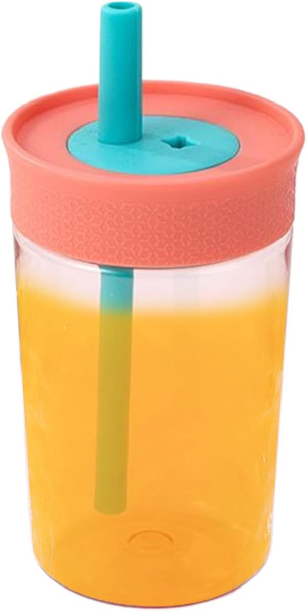 Tuitbekers Voor Kinderen - Herbruikbare Drinkbekers - Onderweg Hydrateren - Meerlaagse Isolatie - 8.8cm Breed - Roze