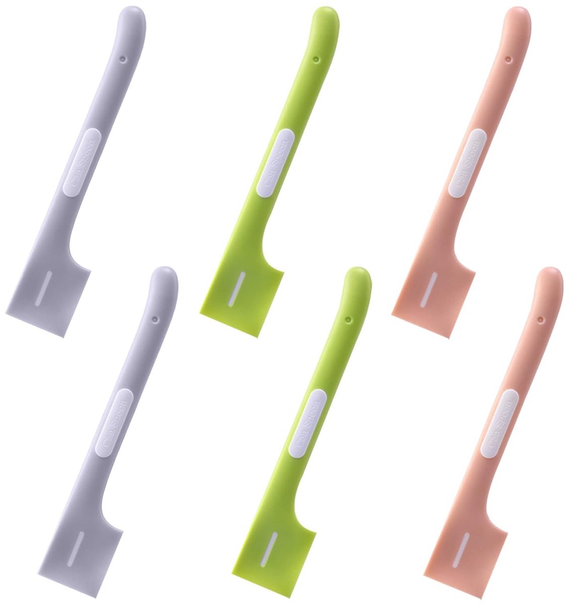 Dailygoods- Kattenlepel 6 Stuks - Voederlepel - Diervoederlepel - Siliconen Menglepel - Veilig en Duurzaam - Hitte- en Koudebestendig