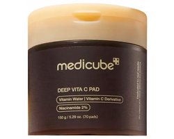 Medicube Deep Vita C Pads - 70 Vegan Tonerpads - Korean Skincare