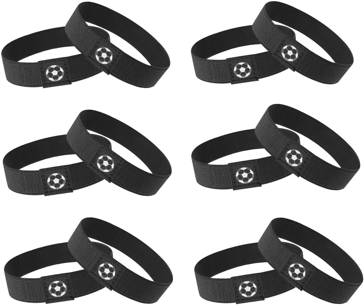 Dailygoods - 12 Stuks Veters Fixeerband - Voorkom Strikken bij Voetbalschoenen