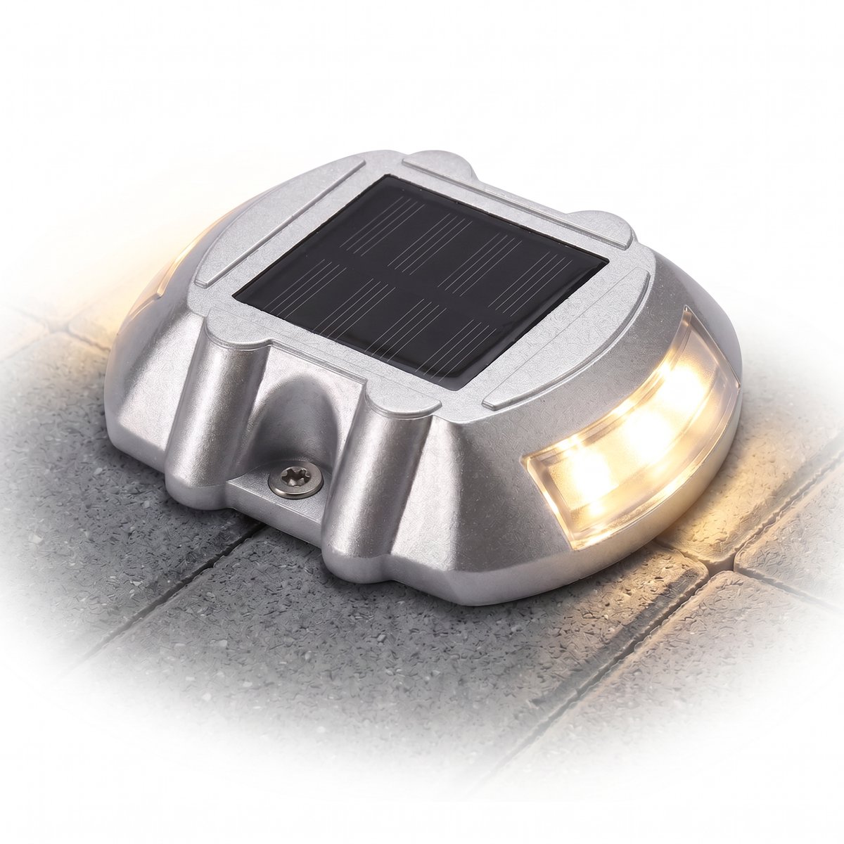 Oneproduct Solar Opritverlichting - Opritlamp op Zonne-energie - Grondspot Buiten - 3000K - Inclusief Fischer Pluggen