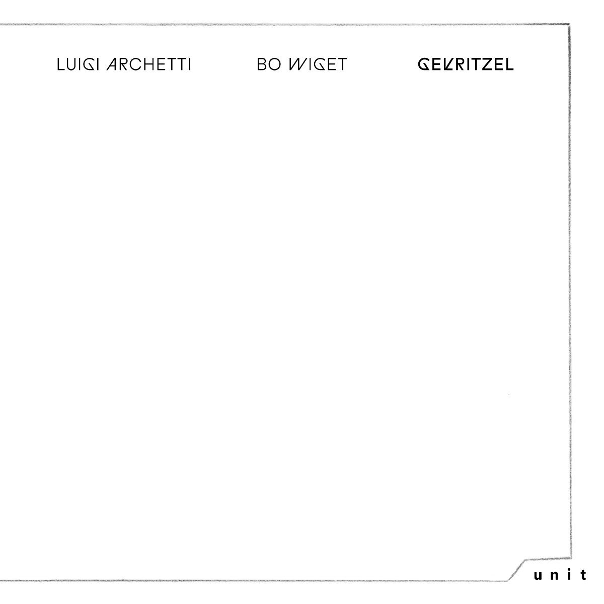 Luigi Archetti - Gekritzel