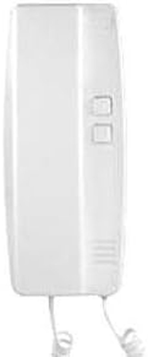 Huistelefoon - Vaste telefoon - Thuis bellen - Eenvoudige bediening - Compact formaat - Wit