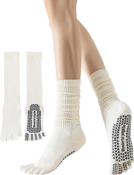 Slouch Sokken - Yoga Sokken Pilates - Binnen Sporten - Met Anti-slip Grip - 1 Paar - Niet gespecificeerd — afbeelding 5