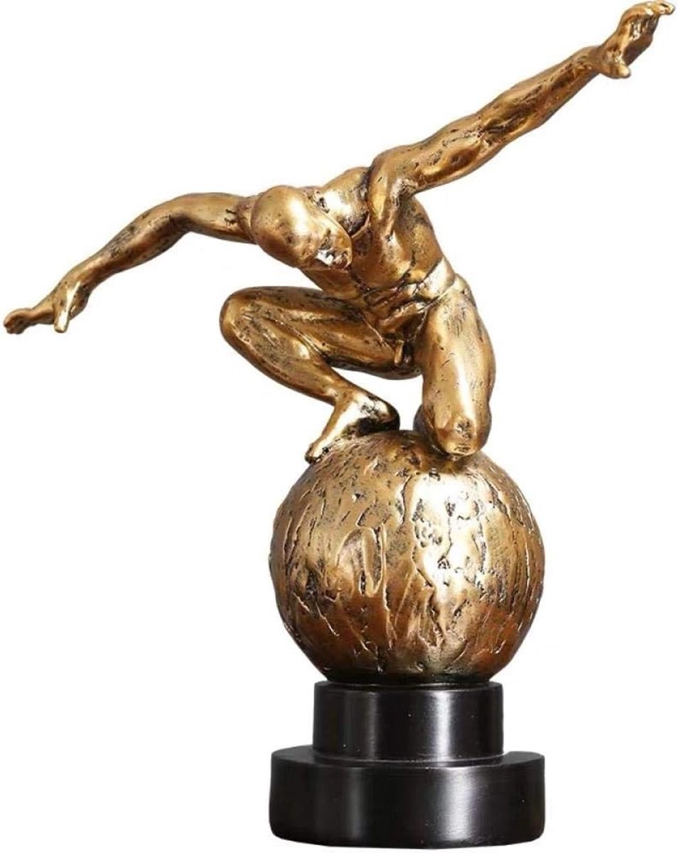 Karakter Sculptuur Standbeeld - Woondecoratie Beeldje - Desktop Decoratie - Hars Materiaal - 355*115*33cm - Niet gespecificeerd