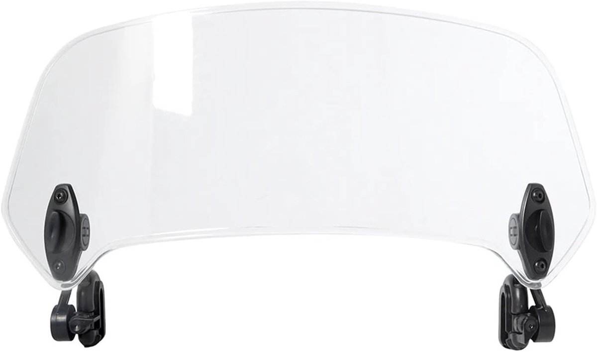 Motorfiets Windscherm - Spoiler Deflector - Comfortabel Rijden - Verstelbare Hoek - 280mm Breedte - One Color
