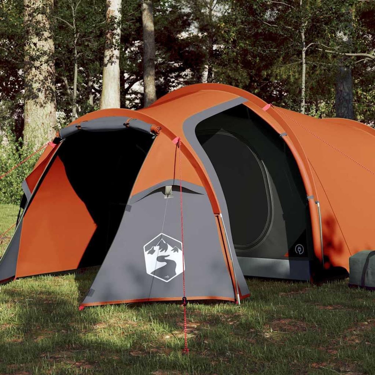 Tunneltent 3 personen - Kampeertent Outdoor - Kamperen en outdoor - Waterdicht en afneembare buitentent