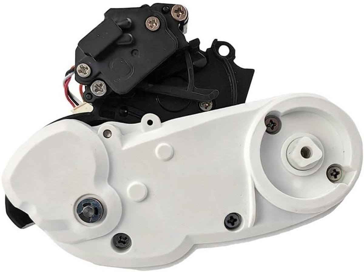 Zijborstelmotor - Robotstofzuiger Motor - Efficiënt Schoonmaken - Stille Bedrijfsmodus - 15 x 6 x 6 cm - Wit