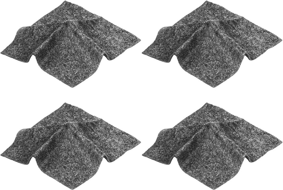 Auto Krasverwijderaar - Polijstdoeken - Voertuigonderhoud - Herbruikbaar Nano-doek - 4 stuks - Niet gespecificeerd