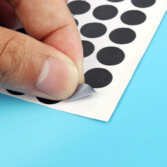 Dailygoods- Biljartbal Stickers Hoge Zichtbaarheid - Positioneringsstickers - 12mm - 100 Stickers - Niet-beschadigende Lijm - Verbeterde Gameplay - Biljartstickers van Dailygoods — afbeelding 3