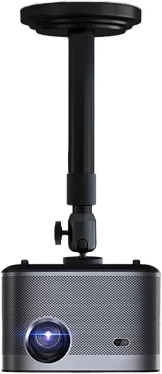 Projector Beugel - Plafondhanger Universeel - Presentaties Films - Volledig Verstelbaar - 5kg Draagvermogen - Zwart