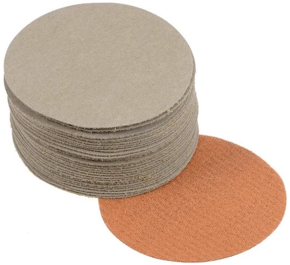 Dailygoods- Schuurschijf 2 inch - Schuurpapier 10.000 korrel - Siliciumcarbide - Set van 30 stuks - Nat en droog gebruik - Lange levensduur