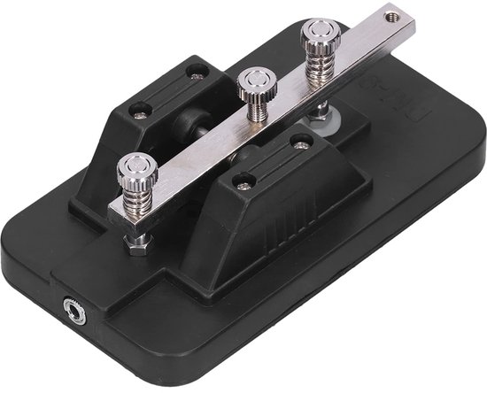 Dailygoods- Oefensleutel met Ingebouwde Zoemer - Handmatige CW-sleutel - Compact Ontwerp - Ideaal voor Operators - Verbeter Morsecodevaardigheden - Praktijkgericht Leren - Morsecode Sleutel van Dailygoods — afbeelding 4