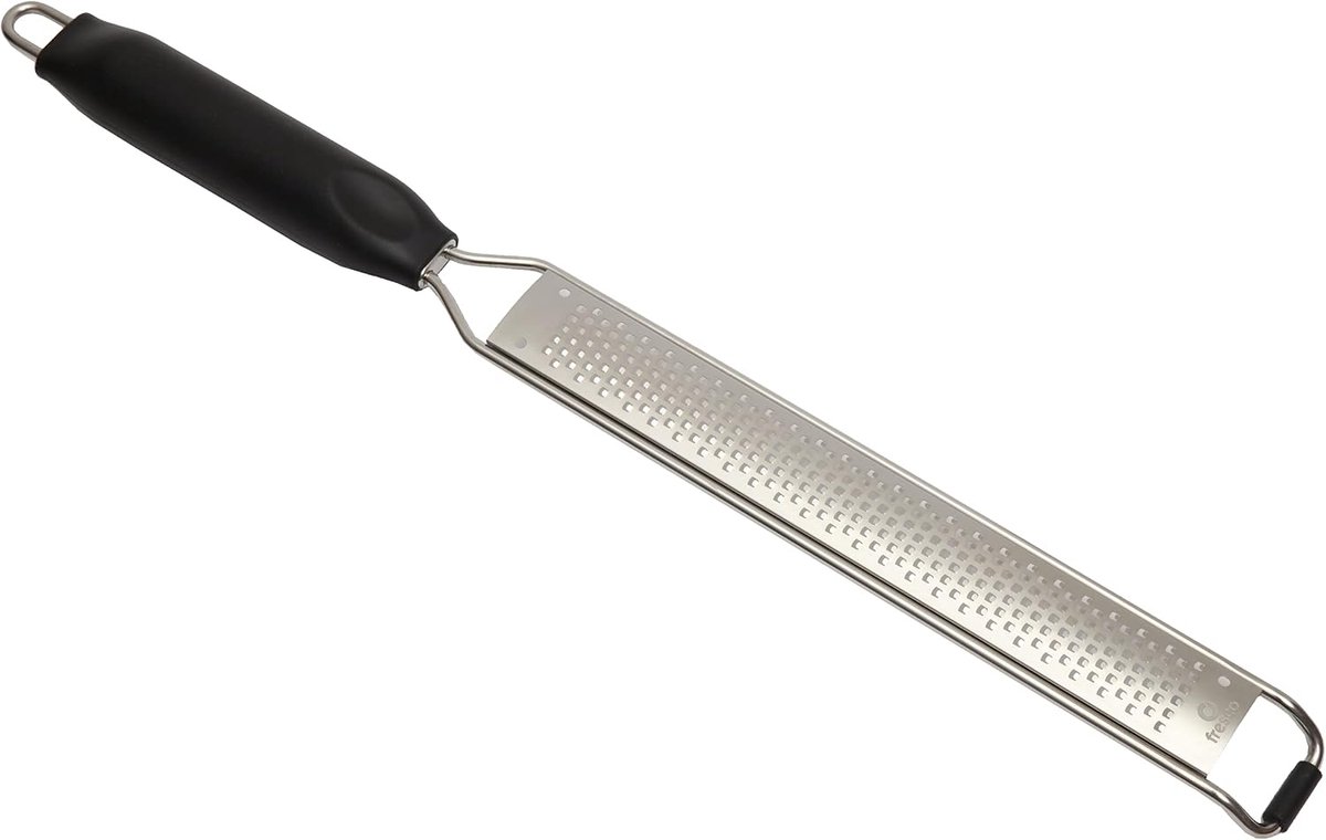Professionele rasp - Fijne rasp - Keukenwerk - Extra scherpe snijranden - 42 cm - Zilver