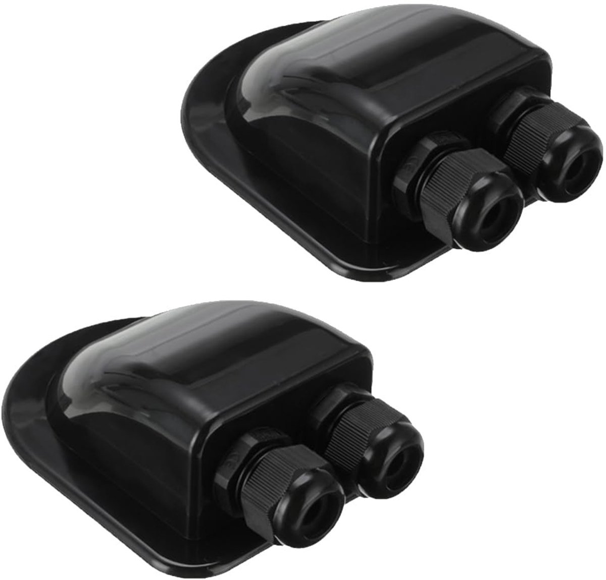 Dailygoods- Dakdoorvoer 2 Stuks - Waterdichte Abs Kabeldoorvoer