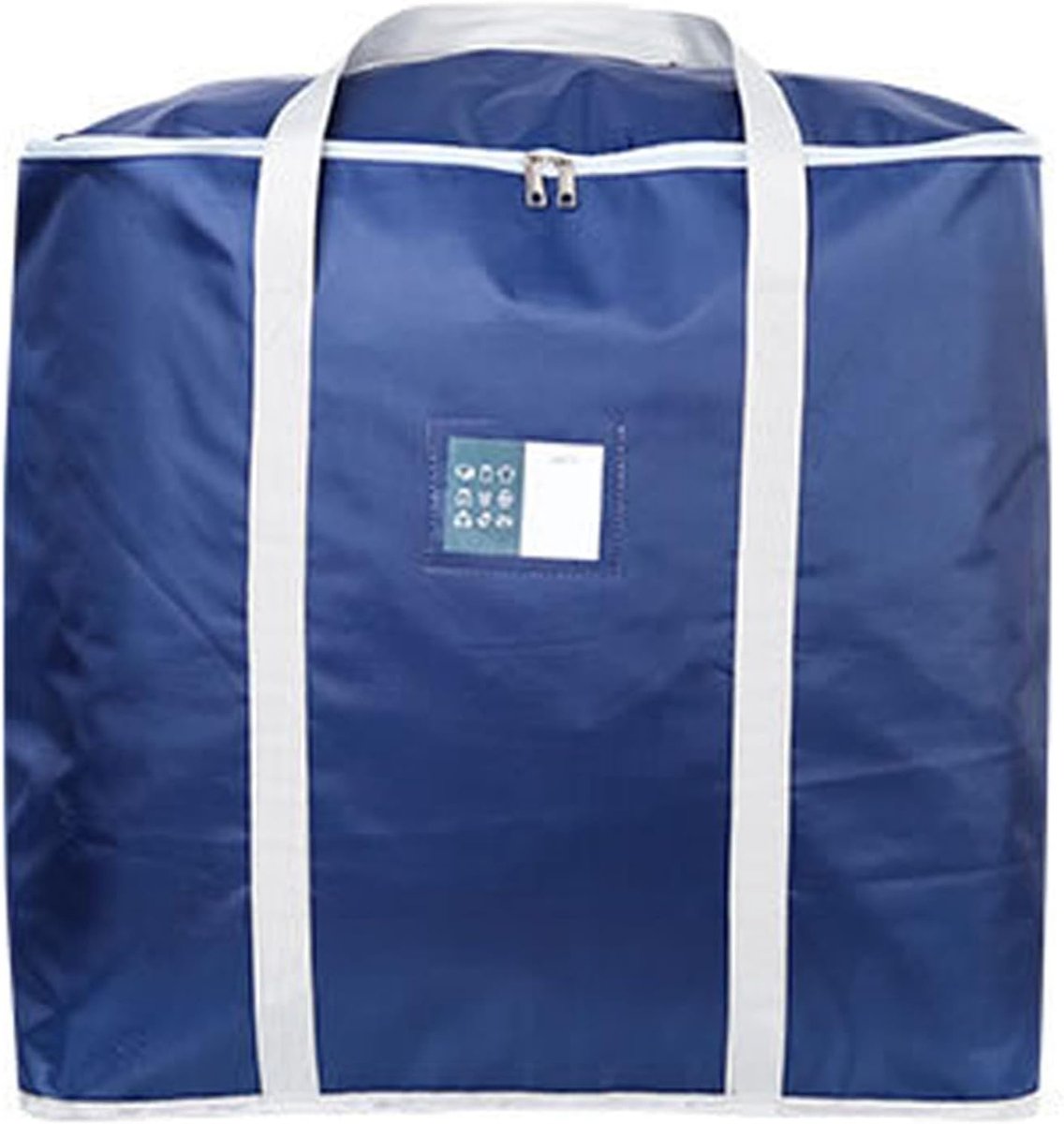 Verhuisdoos XL - Opbergtas - Spullen Opslaan - Waterafstotend Oxford Doek - 57 cm - Donkerblauw