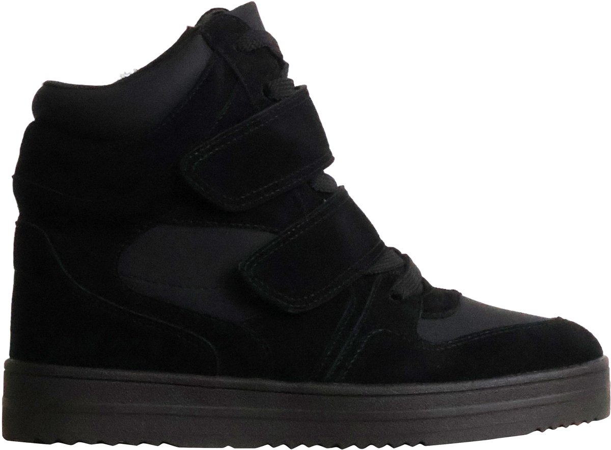 Hoge sneakers met klittenband