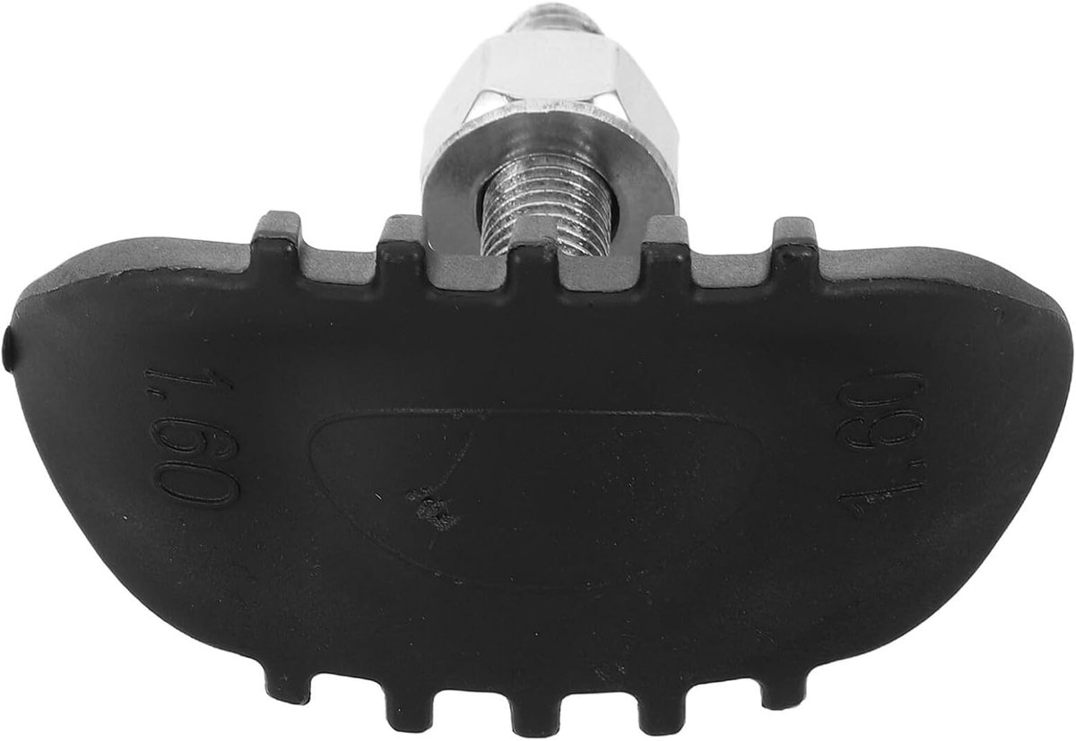 Motorfiets Wielklem - Band Stabilisator - Offroad Rijden - Verlengt Binnenband Levensduur - 6.2 x 4.7 cm - Zwart