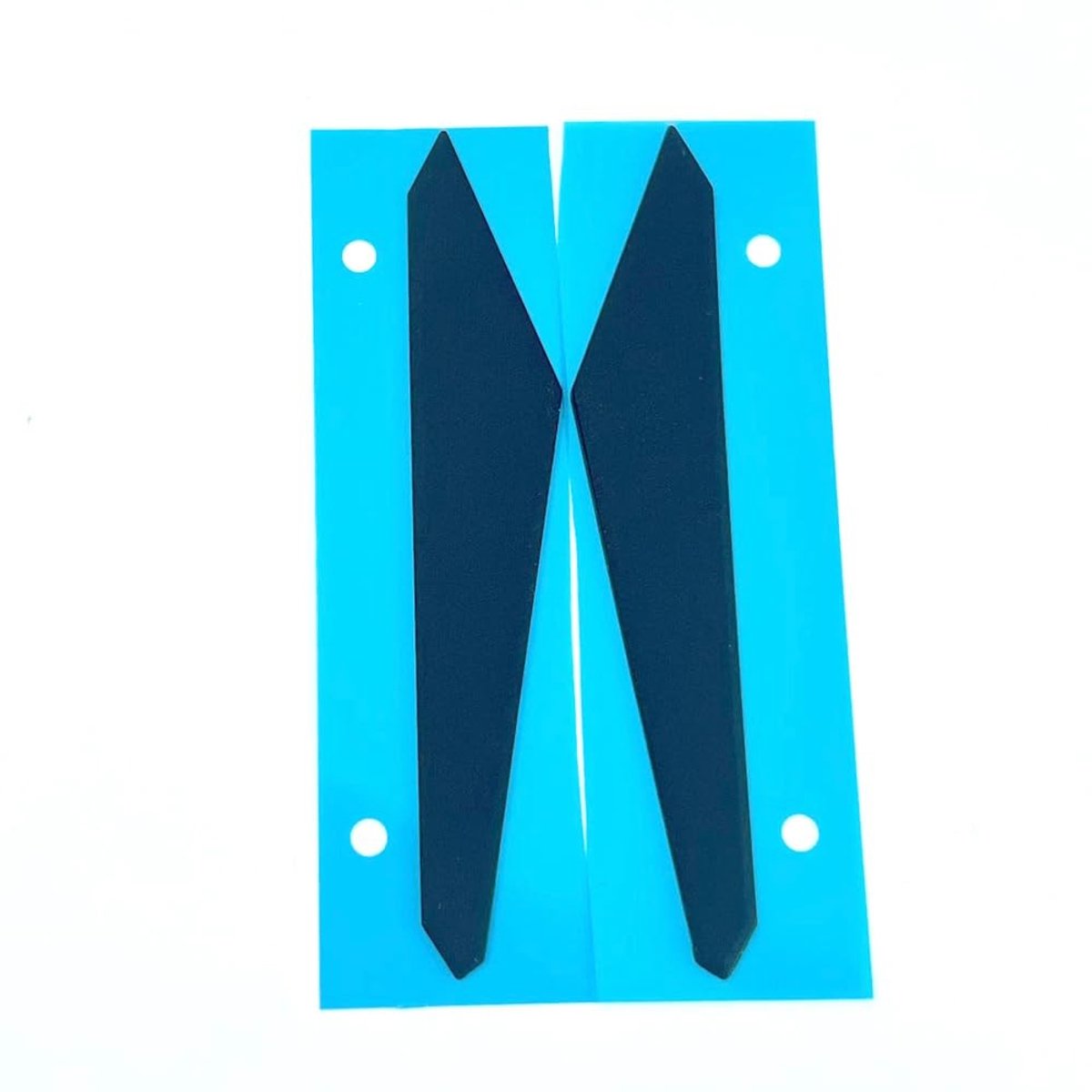 Dailygoods- Rubber Voetstrips Antislip - Vervangende Bumper Voeten - Compatibel met MECHREV 7 7-97Q - Set van 1 - Veilig verpakt in kartonnen doos - Laptop Voeten